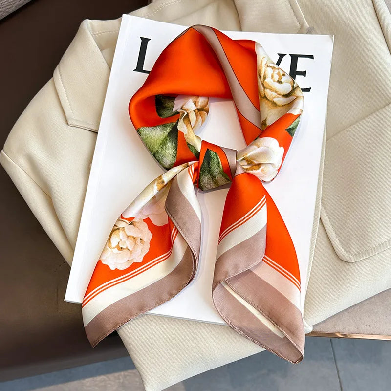 Elegantes Satin Polyester Tuch für vielseitige Styling-Ideen