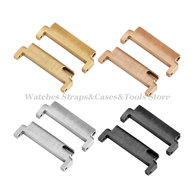 Vielseitiger Uhrenarmband Adapter aus Edelstahl mit Schnellverschluss