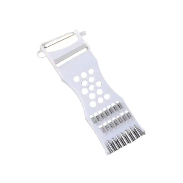 5-in-1 Edelstahl Schäler - Gemüseschneider – Vielseitig - Ergonomisch