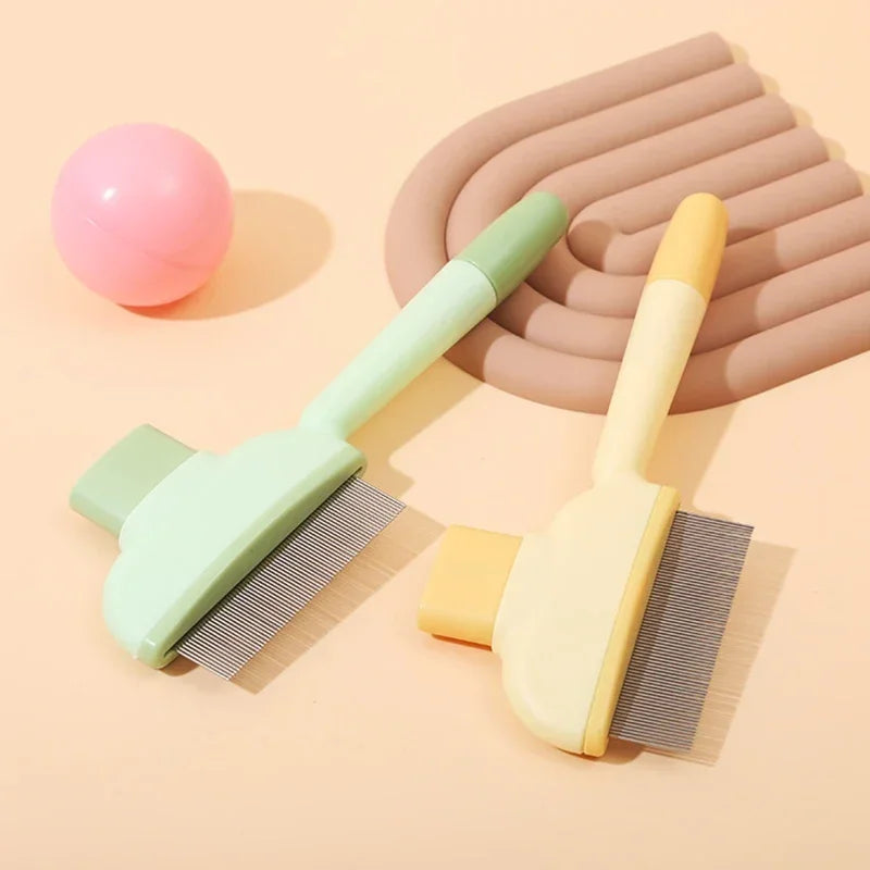 Haustierkamm für Katze und Hund zur sanften Haarentfernung und Pflege