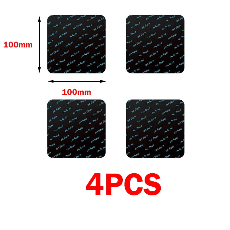 Rutschfeste Teppich Aufkleber Waschbar Anti Curling Patch für Bodenteppiche