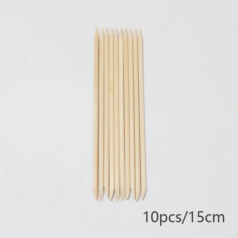 Vielseitige Holzstäbchen für Maniküre Pediküre und Nagelkunst