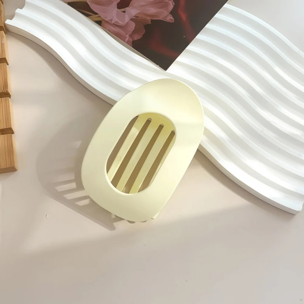 Stylische Haarklammer Leopardenmuster matt für einfachen Halt