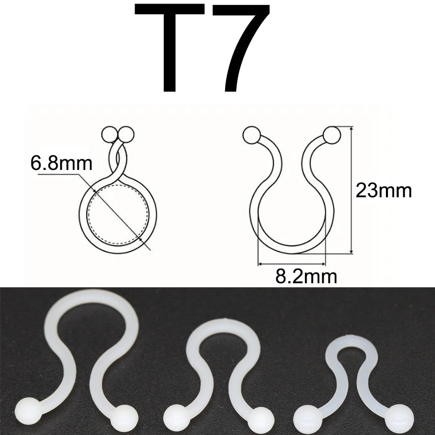 Praktische wiederverwendbare Kabelclips aus Kunststoff für Ordnung
