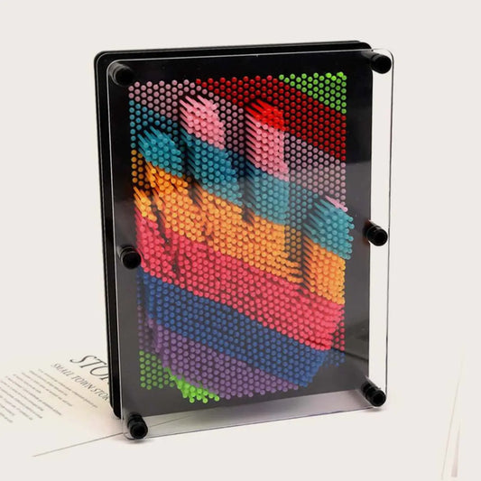 3D Pin Art Handmodell Fingertip Antistress Spielzeug für Kinder