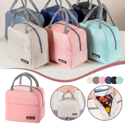 Isolierte Lunchtasche mit großem Fassungsvermögen für Alltag - Picknick
