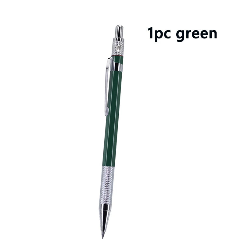 Mehrfarbiger Metall Druckbleistift 2mm Minenautomatik Schulbedarf