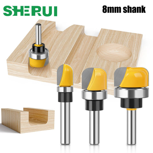 Hartmetall-Fräser Set mit 6 mm 8 mm Schaft für präzises Fräsen
