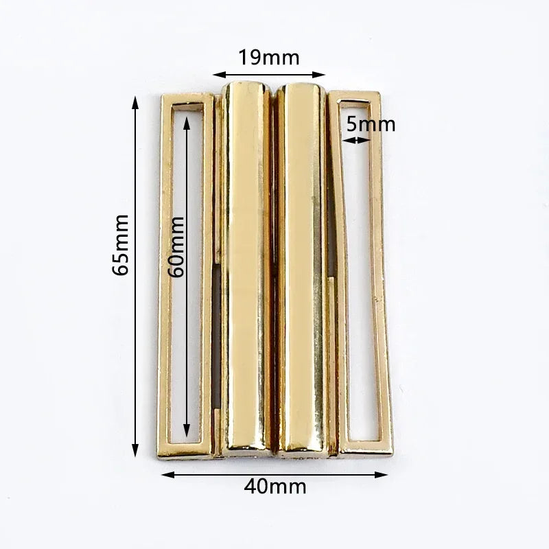 Dekorative Metall Gürtel und Taschen Schnallen für Mode & DIY