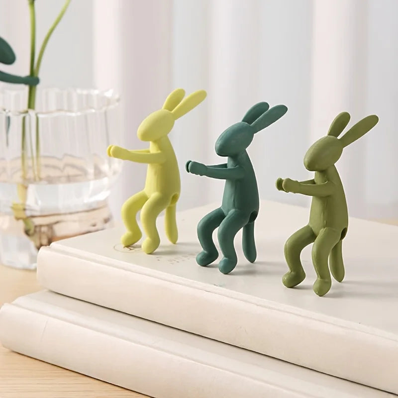 Kaninchenförmige Pflanzenstütze für einfache Vermehrung von Sprossen Vasenpflanzen