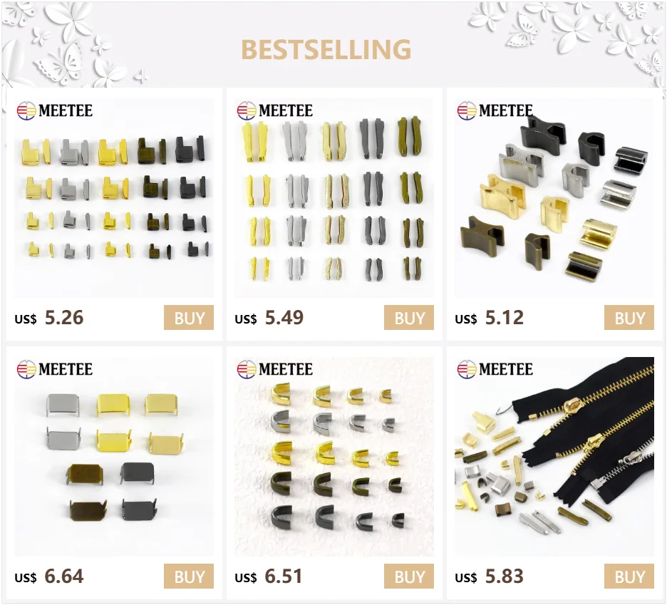 Meetee Reißverschluss-Reparaturset 3# 5# 8# - Stopper & Werkzeuge-Yabubest - Home & More