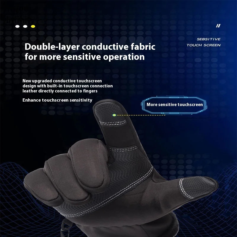 Warme wasserdichte Touchscreen Handschuhe für Winter Sport
