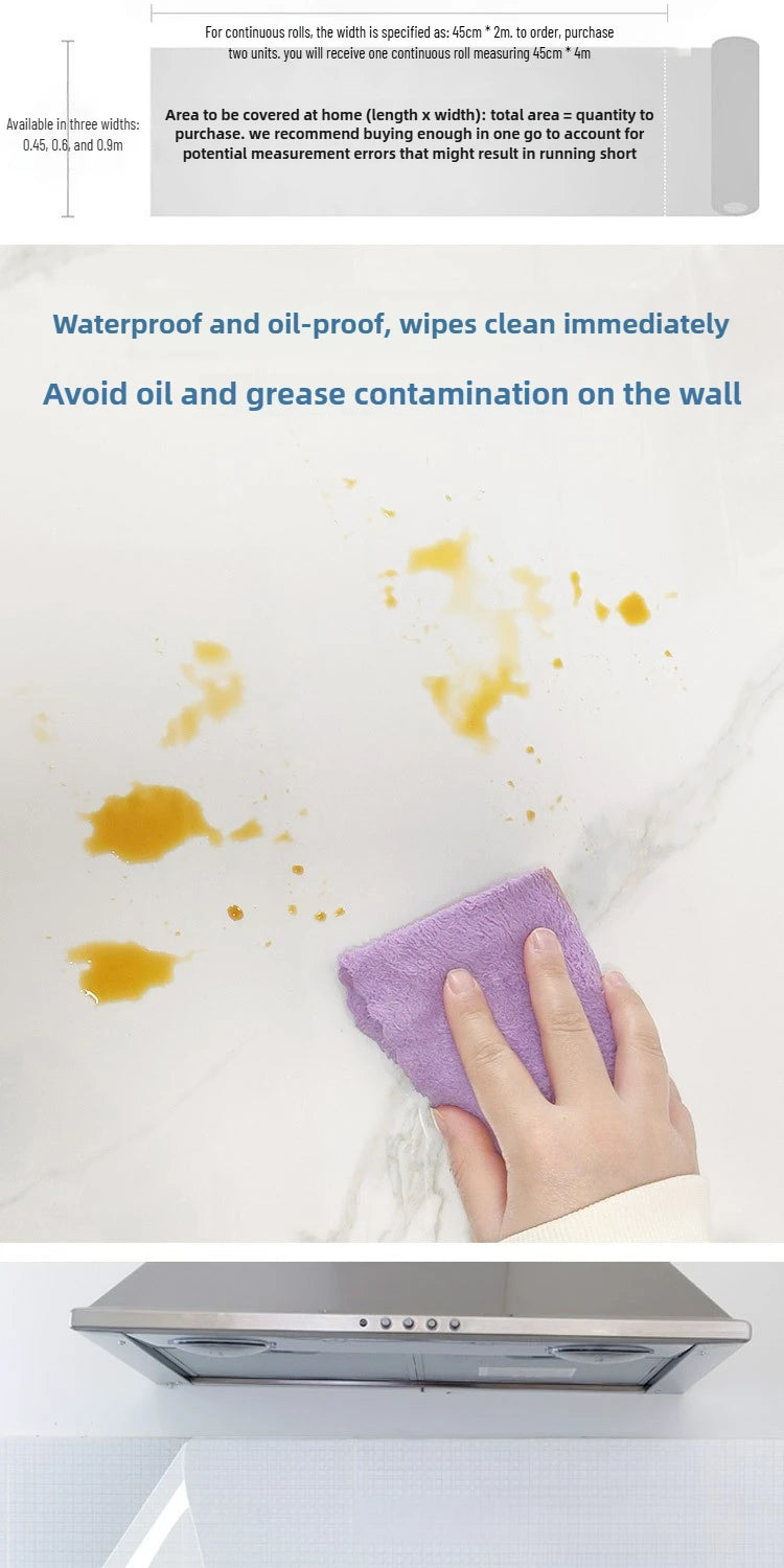 Transparenter Wandschutz für Küche ölbeständig und dekorativ