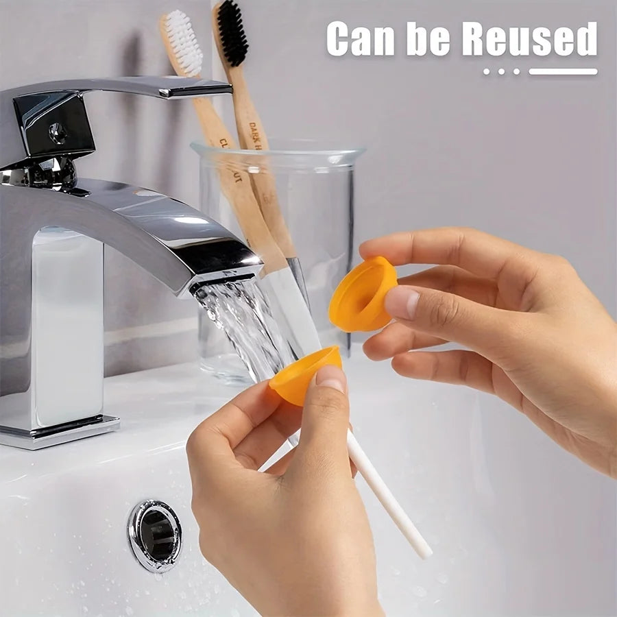 Wiederverwendbares Silikon Teesieb für losen Tee und Kräuter