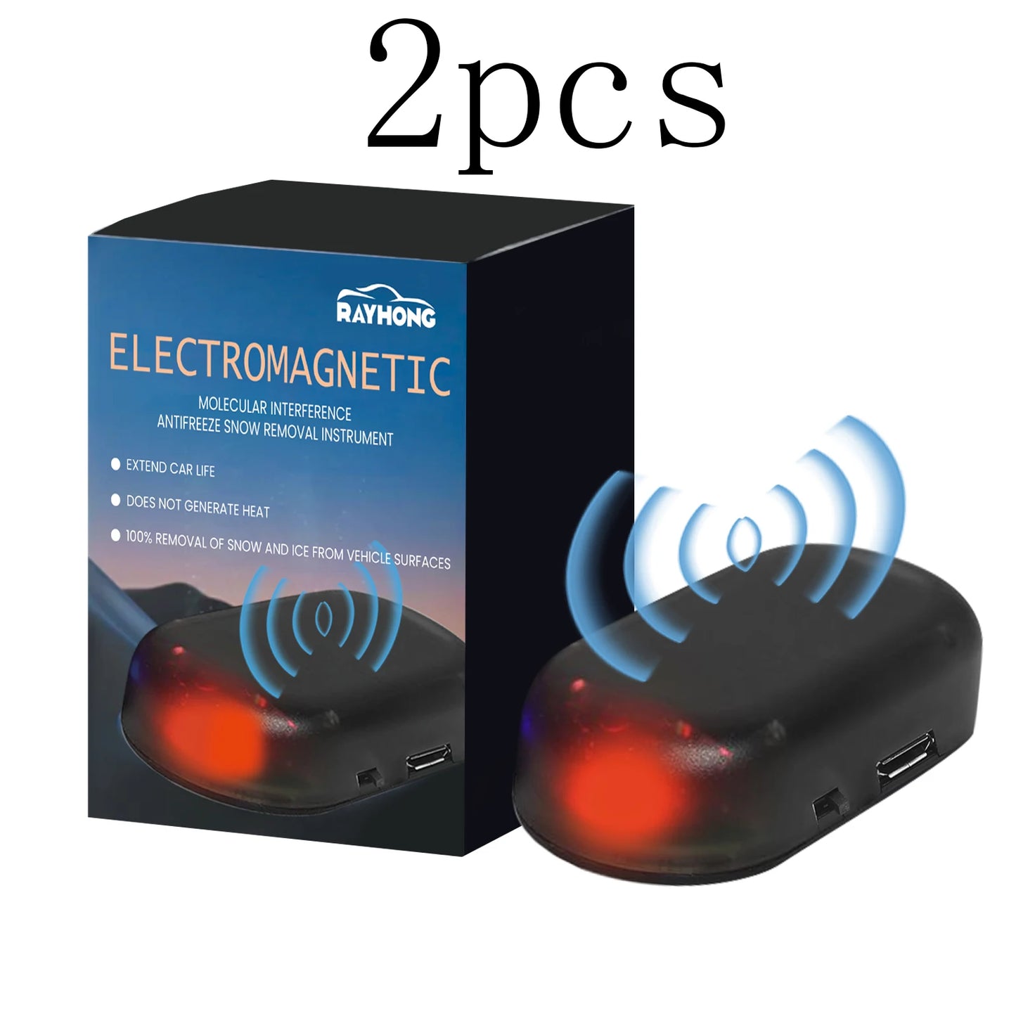 Tragbares Auto-Schneeräumungswerkzeug mit schneller Enteisungsfunktion