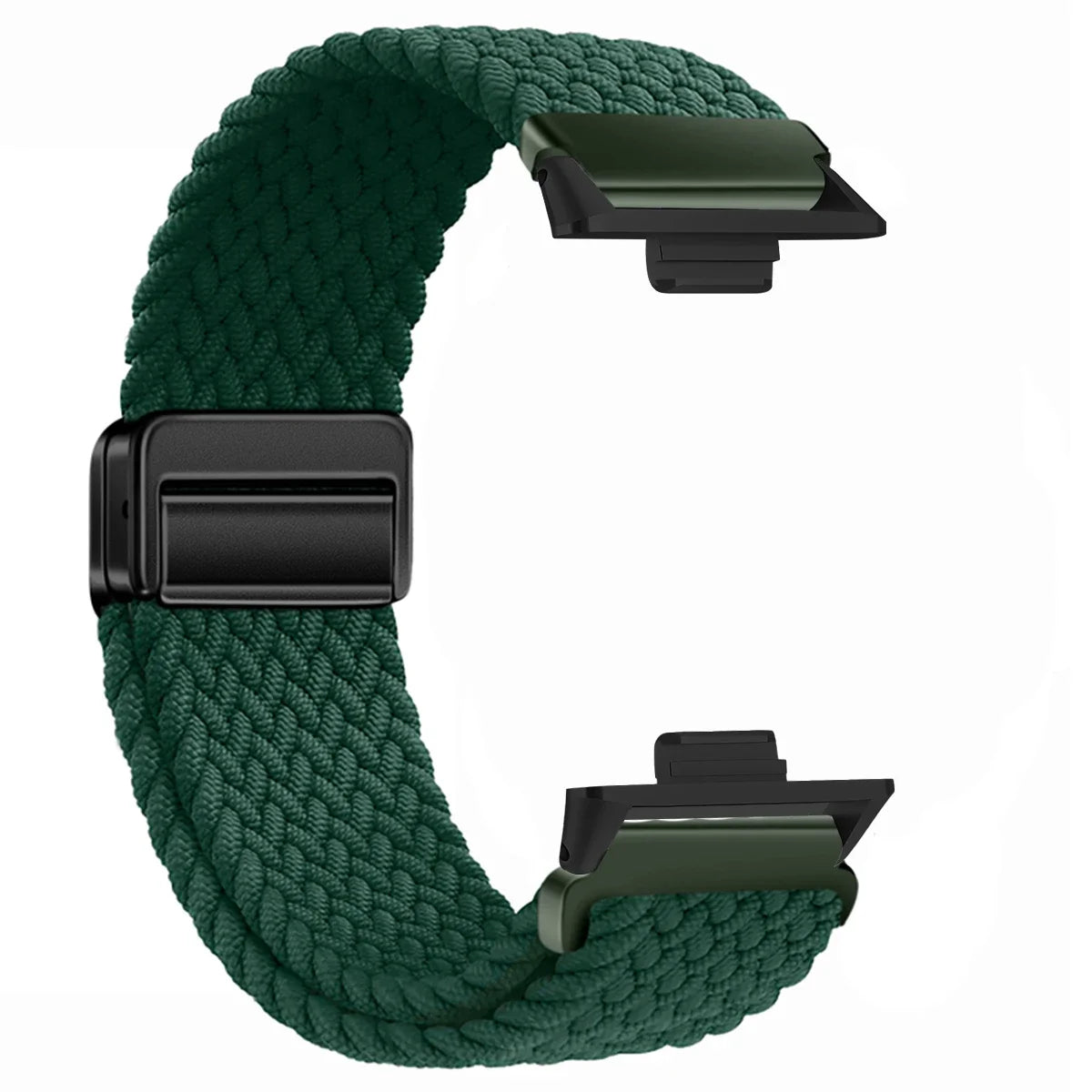 Verstellbares Nylon-Schlaufenarmband mit Magnetverschluss für Sportuhren