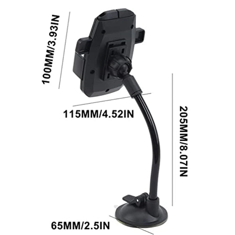 Universal Auto Telefon Halterung mit Tassenhalter und Saugfuß