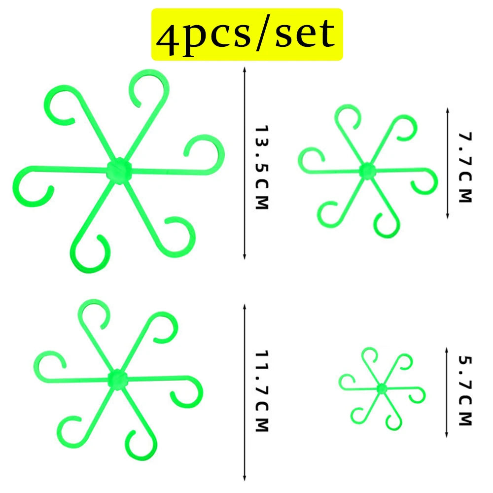Pflanzenstütze Rankhilfe für Kletterpflanzen Zimmerpflanzen & Garten Kunststoff