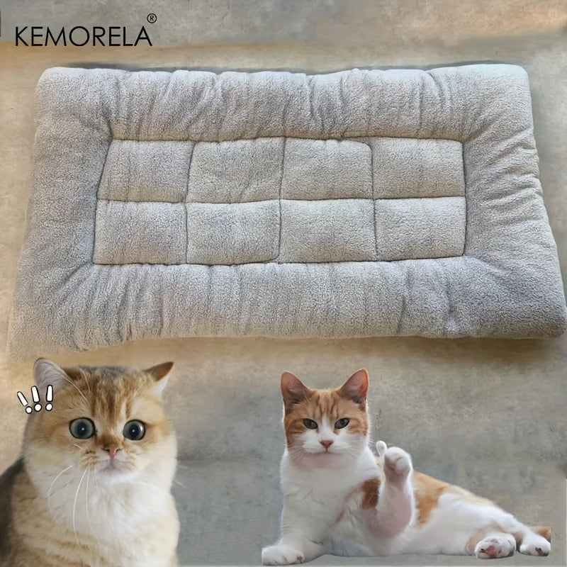 KEMORELA Extra großes Plüsch-Hundebett, Sofa, verdicktes, superweiches Polyester, Haustiermatte, Hundekistenmatte, Bett für kleine, mittelgroße und große Hunde-Yabubest - Home & More
