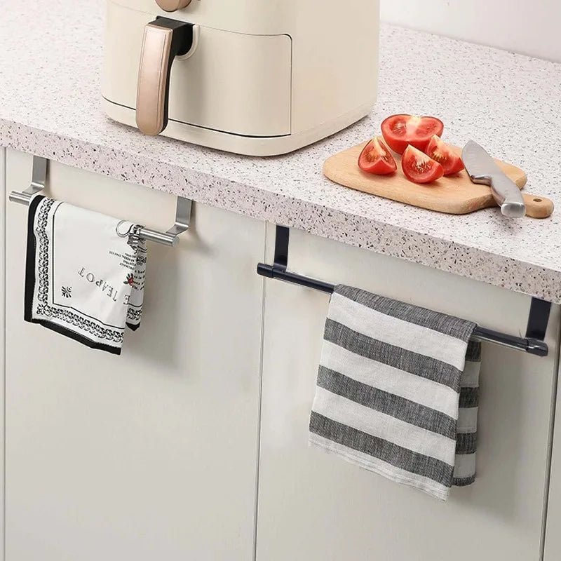 Edelstahl Tür Handtuchhalter für Küche Bad – Einzel oder 6er Set Aufhänger