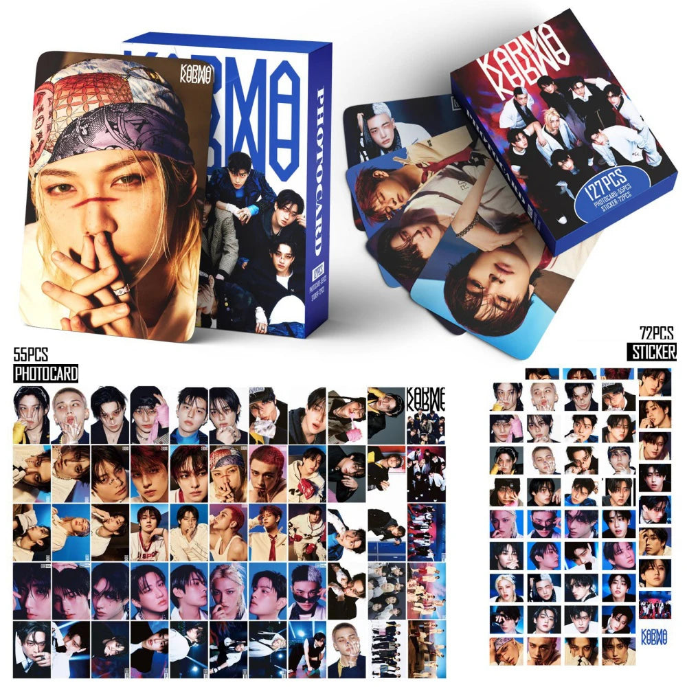 Fotokartenalbum mit Lomo Karten Sammelbuch für KPOP Fans Geschenk