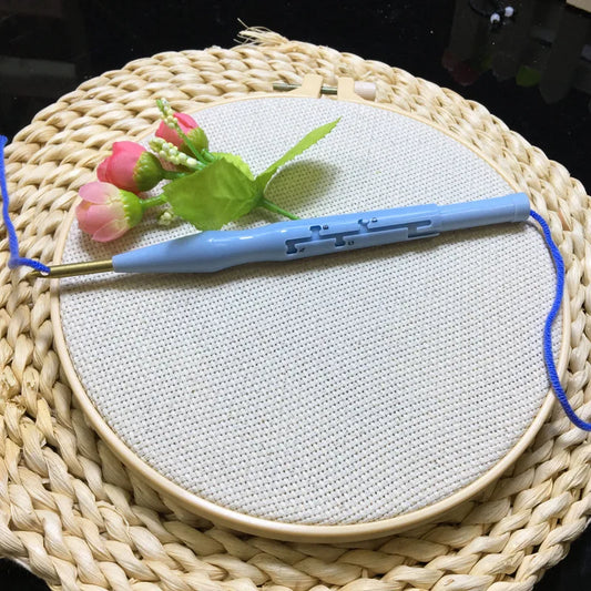 DIY Punch Nadel Stickerei Starter Kit mit Tiermustern für Anfänger