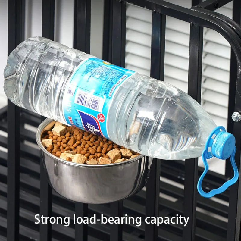 Stabiler Edelstahl Haustiernapf mit Anti-Rutsch Funktion