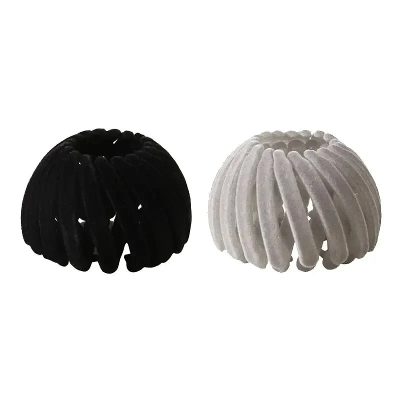 Modisches Vogelnest Haarclip-Set 2 Stück – Stylischer Halt für Pferdeschwanz