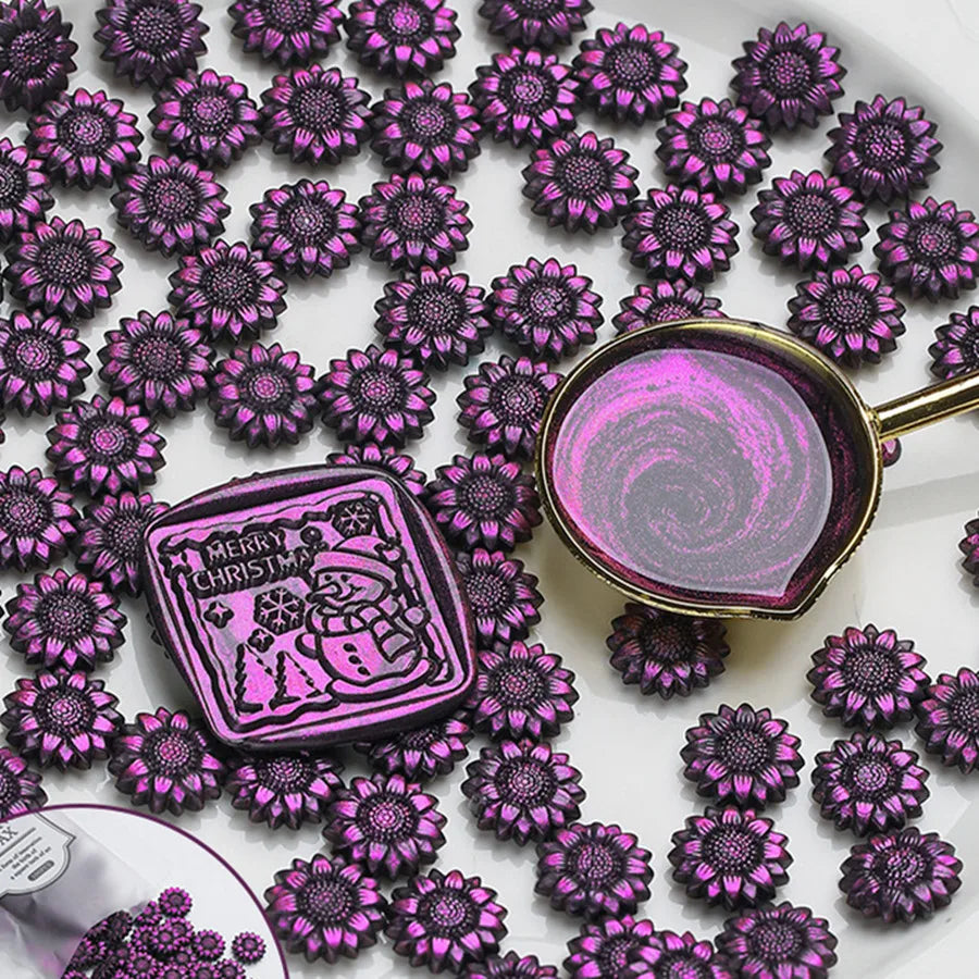 100 Schillernde Siegelwachs Perlen für stilvolle DIY Projekte