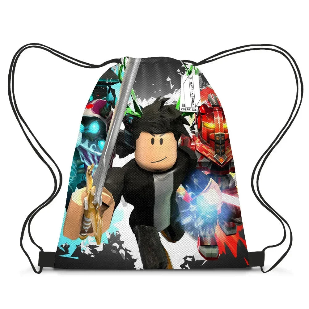 Anime Rucksack Polyester Schüler Tasche Cartoon Für Jungen Mädchen