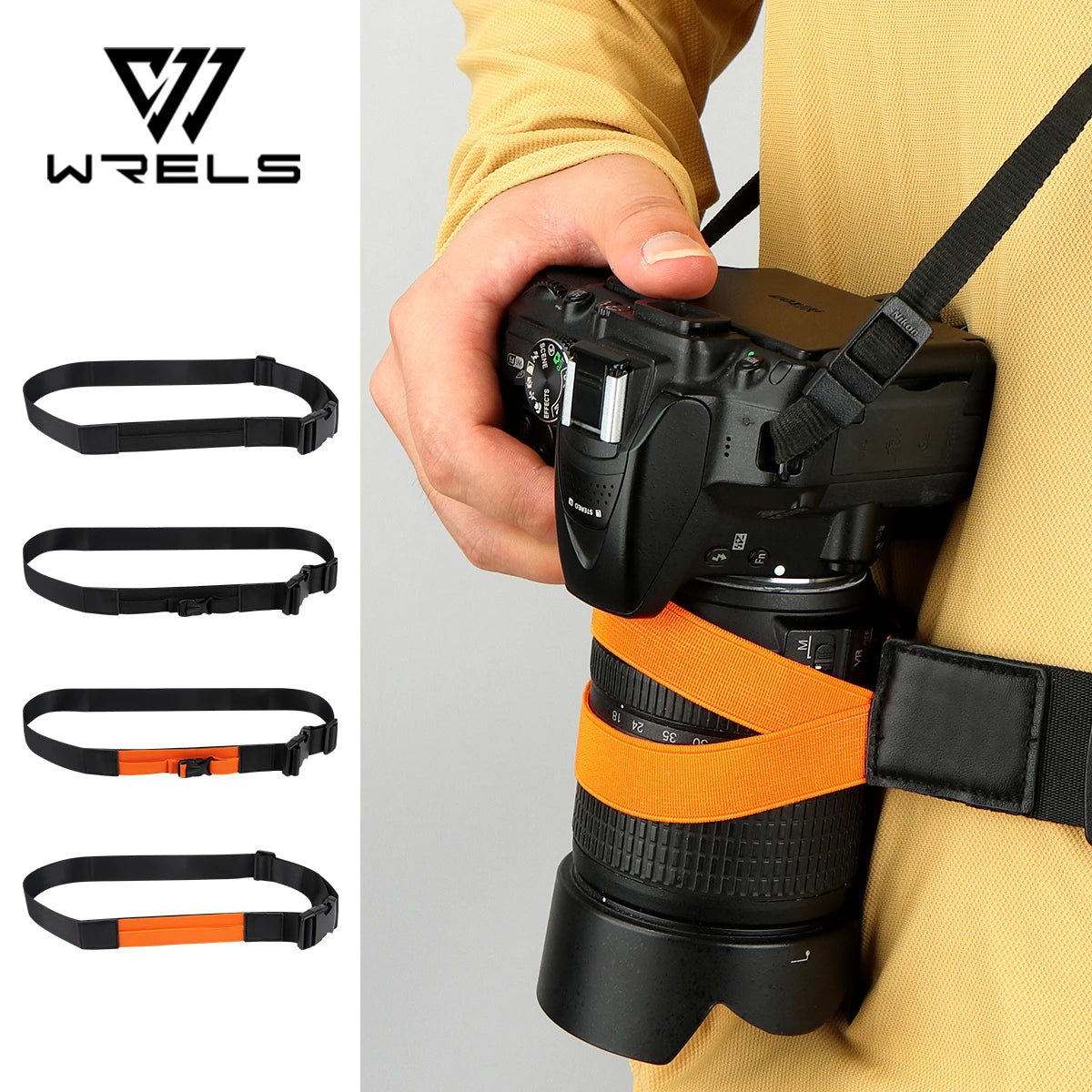 Verstellbarer Kameragurt für Outdoor: DSLR Hüftgurt, sicher bei Radfahrt und Wandern