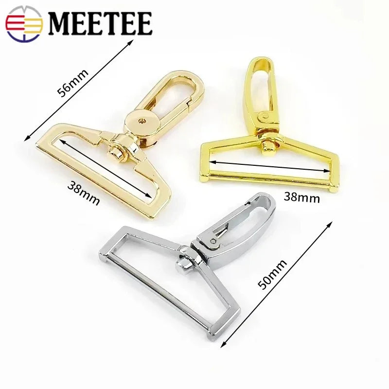 38mm Metall Karabiner Hummer Drehverschluss für Taschen Gurtband Clips