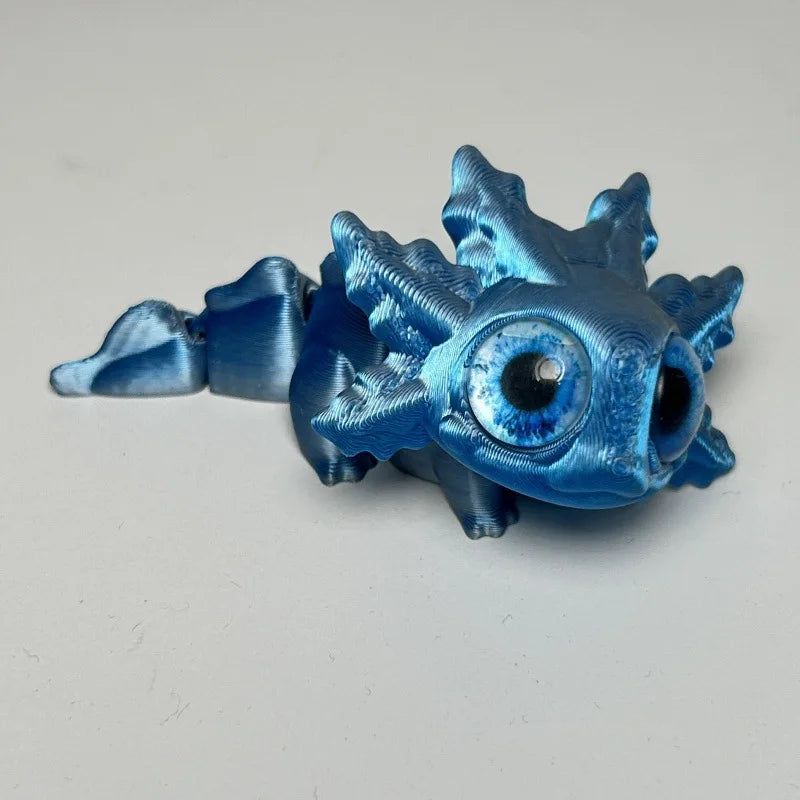 3D Druck Salamander Figuren mit beweglichen Gelenken Wohnaccessoire