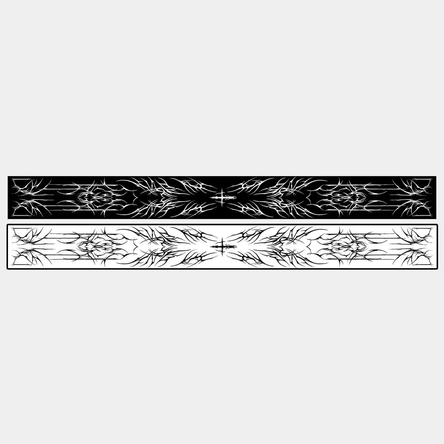 Warmer gestrickter Winterschal mit kreativem Muster und Quasten