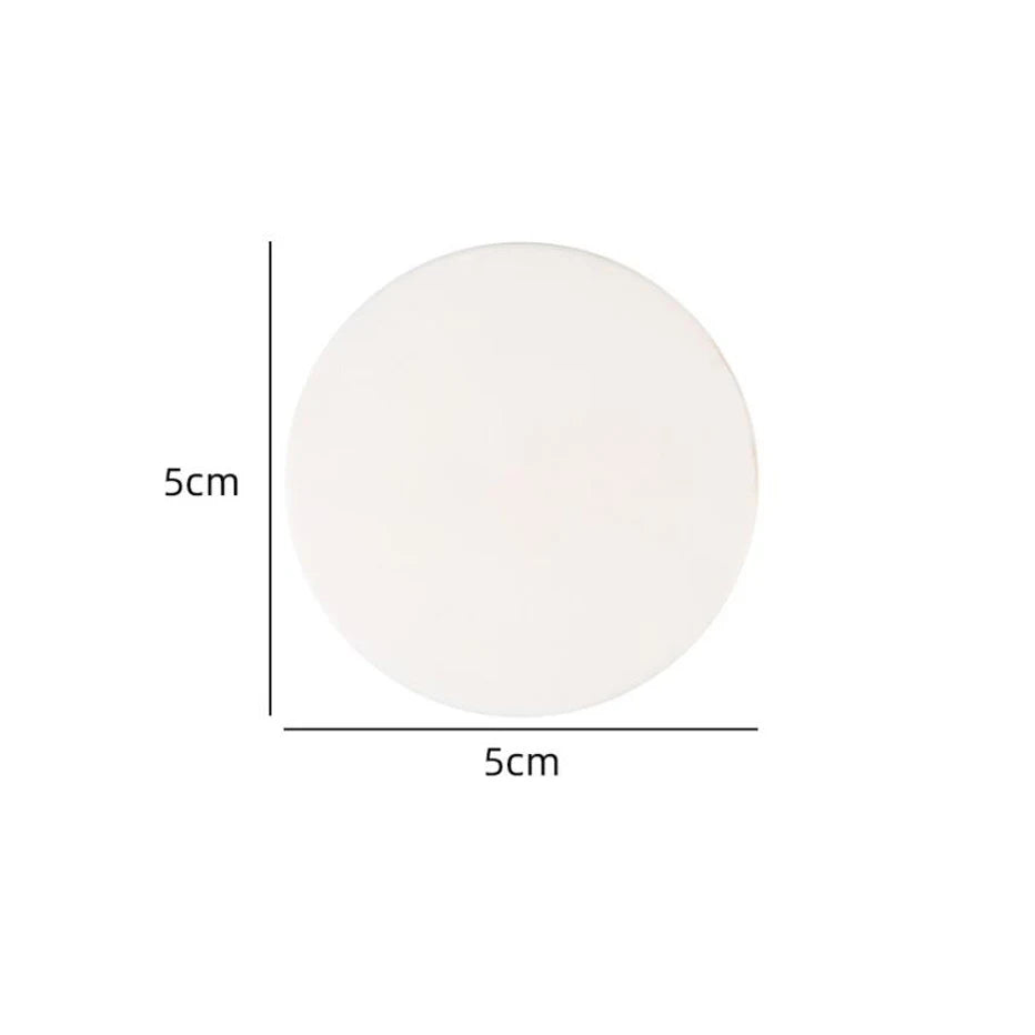 Selbstklebender Silikon Türstopper als Wandschutz 5x5 oder 4.5x4.5 cm