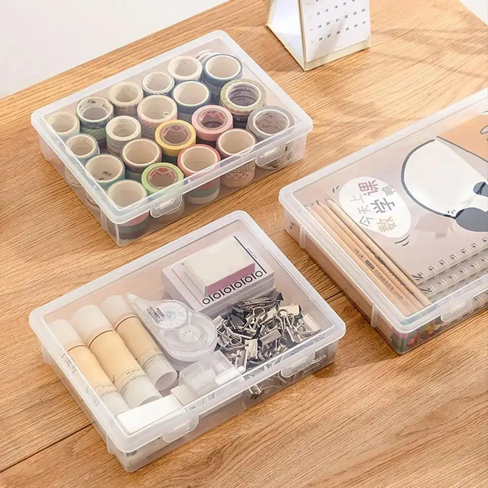 Multifunktionale Kunststoff Aktenbox für Schule & Home Office-Yabubest - Home & More