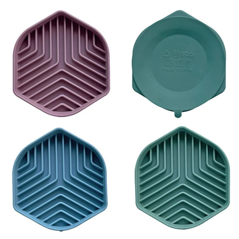 Rutschfeste Silikon Leckmatte für Hunde und Katzen – Langsames Fressen