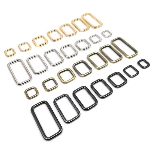 Verdickte Metall Schnallen O D Ring Rechteck Quadrat für Taschen DIY