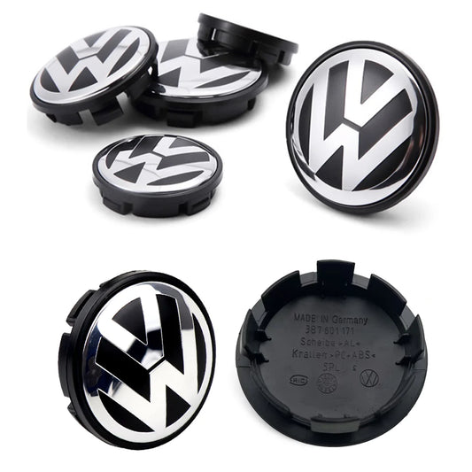 4x Auto Radnabenkappen Set – Diverse Größen 55mm-76mm für Felgen