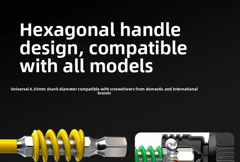 2-teiliges magnetisches Schraubendreher-Bit Set PH2 1/4 Zoll Hex Schaft-Yabubest - Home & More