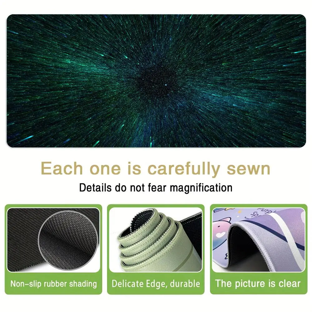 Rutschfestes Mauspad mit Handgelenkstütze für Gaming & Büro