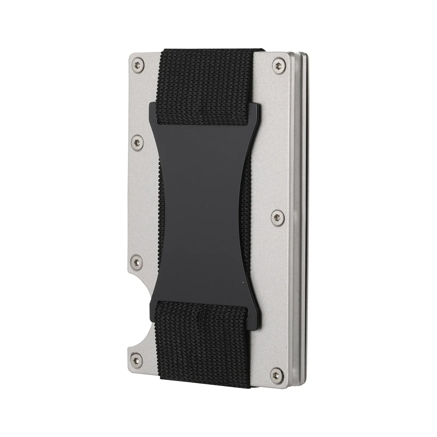 Slim Pop-Up RFID Kartenhalter – leichte Aluminium Geldbörse mit extra Fach