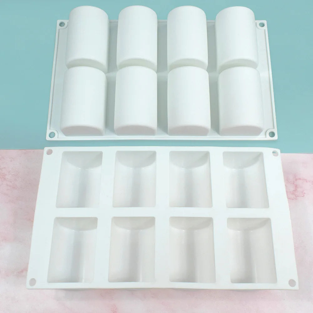 Ovale Silikon Mousse Kuchenform für hausgemachte Desserts