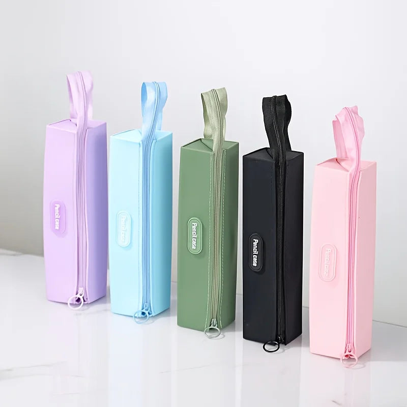Langlebiges 1-teiliges Silikon Federmäppchen für Schule und Büro
