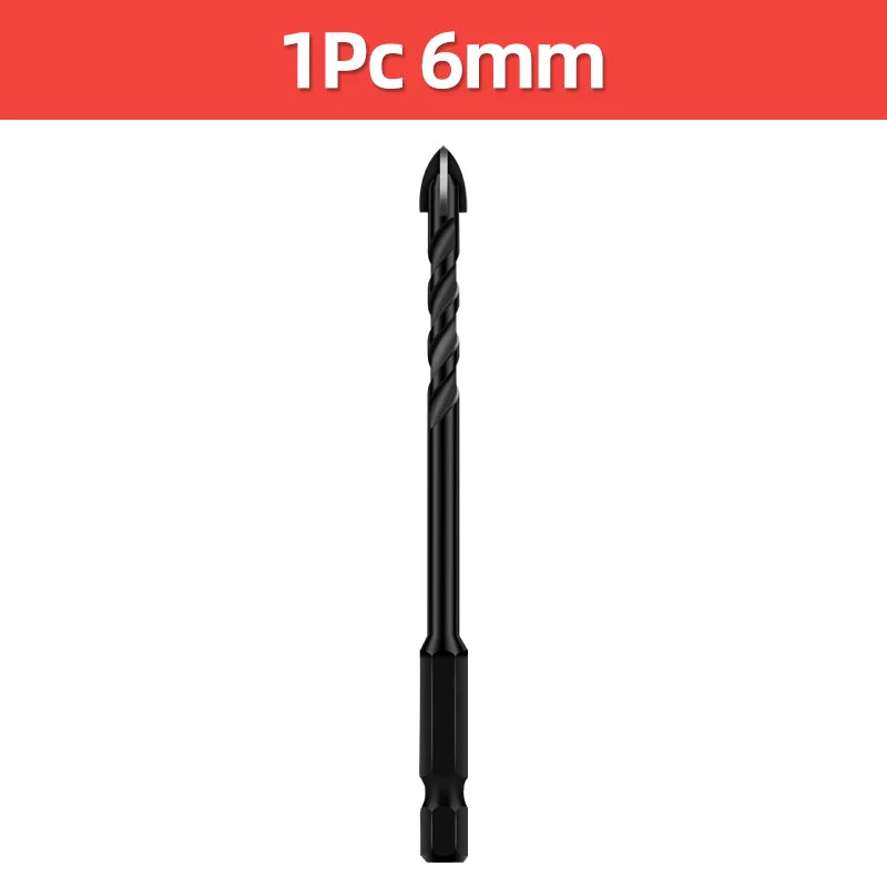 Multifunktionales Spiralbohrer Set für Beton Fliesen und Metall