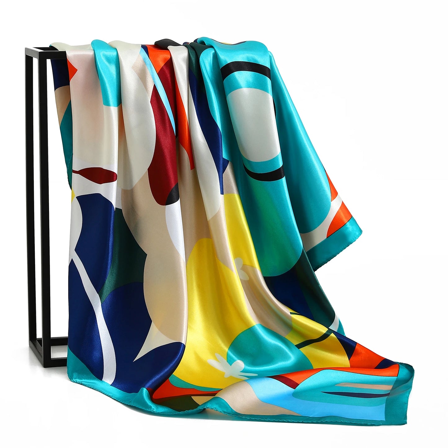 Stilvolles Polyester Halstuch für Damen - Vielseitiger Retro Look