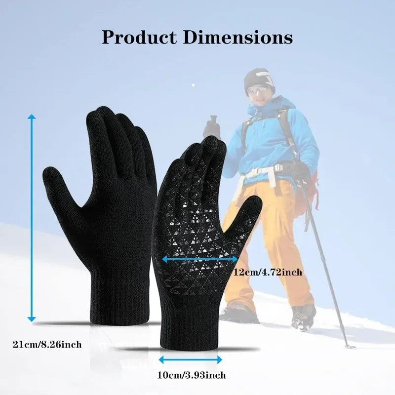 Warme Touchscreen Handschuhe für Outdoor Sport und Freizeit