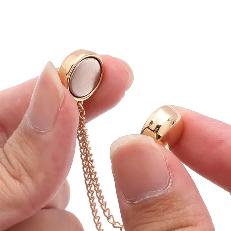 Magnet-Ketten-Schnalle für Hosenbeine – DIY Roll-Up Verschlüsse in Varianten