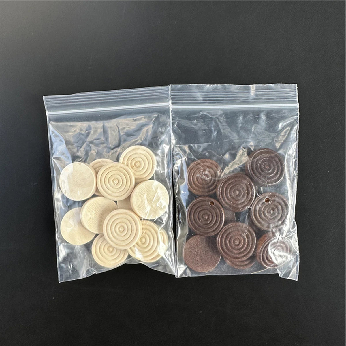 Runde Holzprüfer 2,5 cm – Präzise Schach- und Brettspiel-Steine