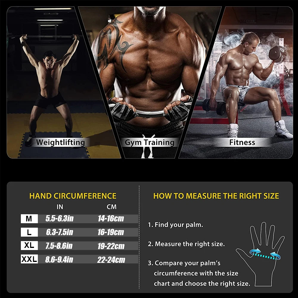 Halbfinger Fahrradhandschuhe für Damen und Herren | 1 Paar